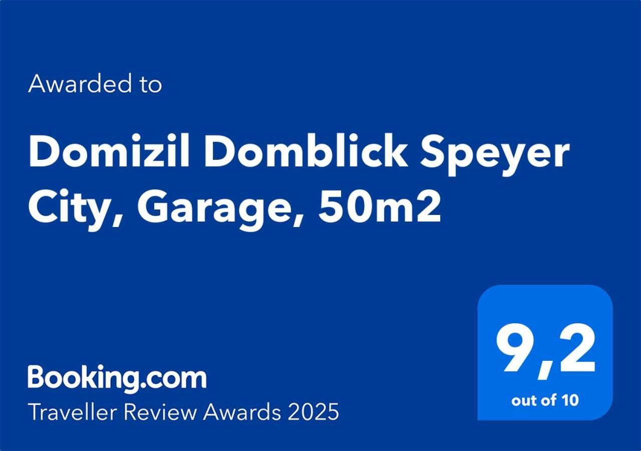 Domizil Domblick Speyer City, Garage, 50M2 Экстерьер фото